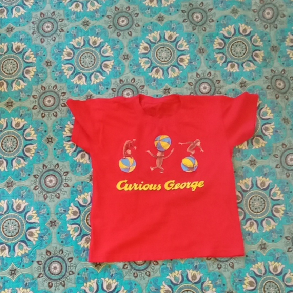 Red Kids Graphic Tee